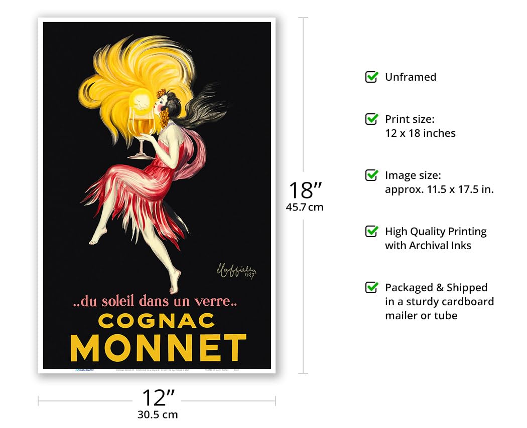 Amazon.com: Cognac Monnet - Sunshine in a Glass (du Soleil dans un